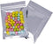100 Pack Resealable Mylar Bags, 4 x 6 Inch Flat Zip Lock Bags for Food Storage Packaging