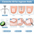 Modacraft 8 PCS Podiatrist Toenail Clippers, Professional Heavy Duty Ingrown & Thick Nail Clippers Kit
