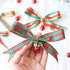 Christmas Checkered Plaid Ribbon, 25 Yard Each Roll, 100% Polyester for Crafts and Gift Wrapping