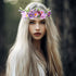 Vivivalue Fairy Floral Crown Woodland Headband, Flower Headpiece Hair Wreath for Women Girls