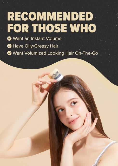 I DEW CARE Dry Shampoo Powder - Tap Secret, Non-aerosol, Travel Size Dry Shampoo for Women, 0.24 oz.