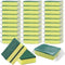30 Pack Kitchen Sponges Individually Wrapped, Non-Scratch Scouring Pads for Cleaning