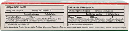 Plus, 100% Natural Antioxidant, 30 Capsules, 1000 mg, Box