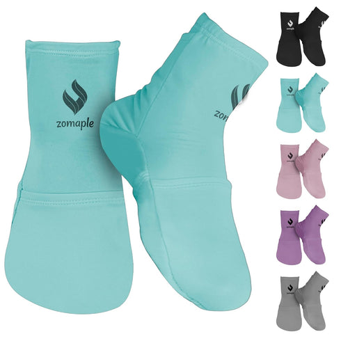 Zomaple Cold Therapy Socks for Women - Ice Pack Cooling Socks for Plantar Fasciitis, Neuropathy, Chemotherapy Recovery,