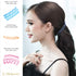 RC ROCHE ORNAMENT 6 Pcs Women's Super Secure Grip Claw Ponytail Maker Holder Hair Clips, Medium Transparent Multicolor