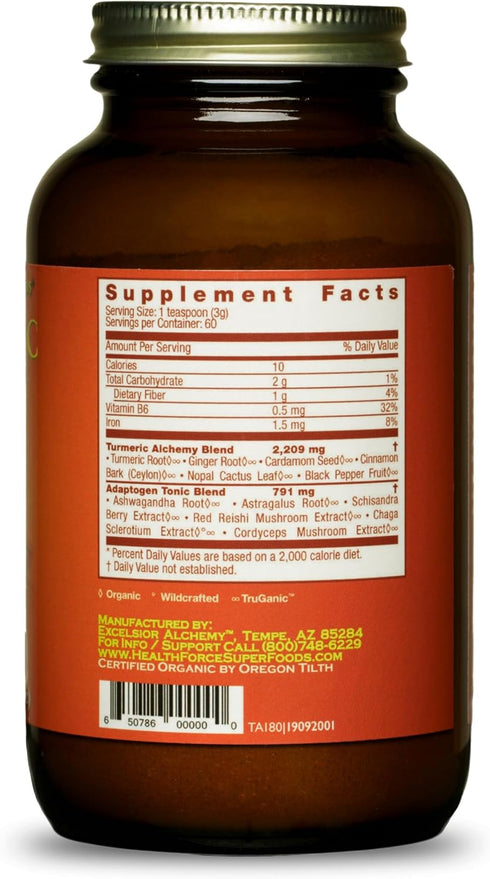 Turmeric Alchemy - 180g Powder for Health Benefits