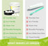 Toothpaste Tablets, Fluoride Free Nano Hydroxyapatite Toothpaste Tabs, Sensitive Peppermint Flavored, Eco & Travel