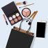 GSSUSA Kraft Paper Gift Bags 5.25x3.75x8'' 20 Pcs, Black Paper Bags with Handles for Shopping, Craft, Party