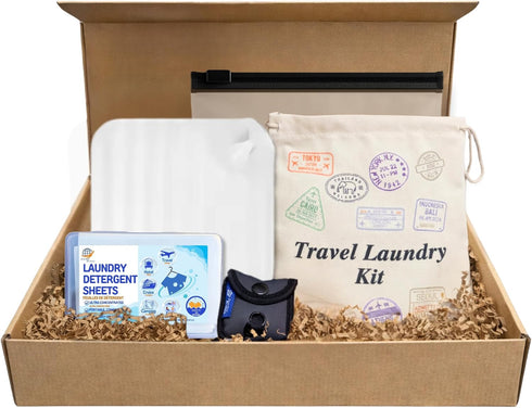 Travel Laundry Detergent Sheets Gift Set 30-Count Laundry Detergent Sheets for Sink