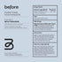 Before Natural Whitening Travel Size Toothpaste, Purifying Clean Ingredients for Mouth Health, Balanced Foaming, Low Teeth Abrasion, Long Lasting Minty Flavor, Plant-Based Recyclable Tube — 0.67oz