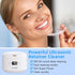 Ultrasonic Retainer Cleaner, Portable 30W/45kHz Sonic Dental Cleaning Pod for Aligners, Braces, Jewelry, and Dentures