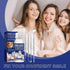 WALEJUC 4 Tooth Repair Kit, Moldable Tooth Filling Repair Kit with Dental Tool, Dental Care Kit Fixing The Missing