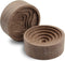 Essential Oil Diffuser: 2 Pieces Pack Wooden Aromatherapy Round Home Office Car Diffuser