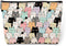 Cute Cat Makeup Bag, Cat Lover Gifts for Women, Kawaii Travel Toiletry Bag for Animal Pet Owners