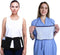 Mastectomy & Post Surgery Drain Carrier Belt & Shower Holder, Two Pack Black/Navy