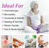 Cold Therapy Socks & Hand Ice Pack - Chemotherapy Neuropathy Care Package for Pain Relief, Large