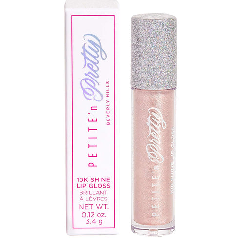 Petite 'N Pretty 10K Shine Lip Gloss for Kids, Glow Down, High Shine Makeup for Kids