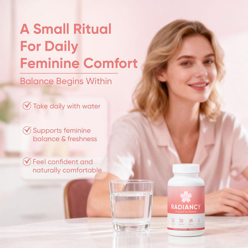 WXDOAU 120 Count Radiancy Probiotic for Women Vaginal Health - Vaginal Dryness & Ph Balance with Lactobacillus Strains