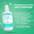 SprinJene Fluoride Free Mouthwash, Alcohol Free for Fresh Breath & Gum Health, 2PK with Black Seed Oil & Zinc