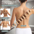 Wood Therapy Massage Tools - Neck Massager, Foam Roller, Back Scratcher, Lymphatic Drainage Curved Roller Stick, Back
