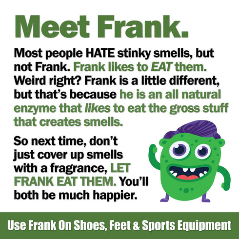 Stink Muncher Natural Enzyme Shoe Deodorizer Spray, Foot Odor Eliminator & Freshener, Made In the USA