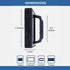 ONE96NINE (13 Glass StoveTop Cleaner For Electric Stove Flat Top. Kit Includes Cleaner Liquid, Scraper Tool, & Scrub