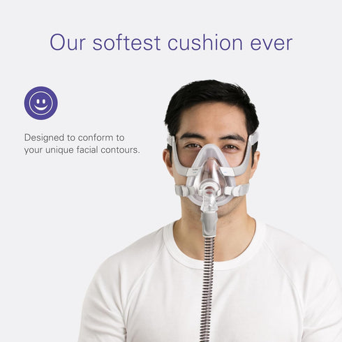 ResMed AirFit F20 Cushion - Full-Face CPAP Mask Replacement Cushions, CPAP Supplies & Accessories, Small