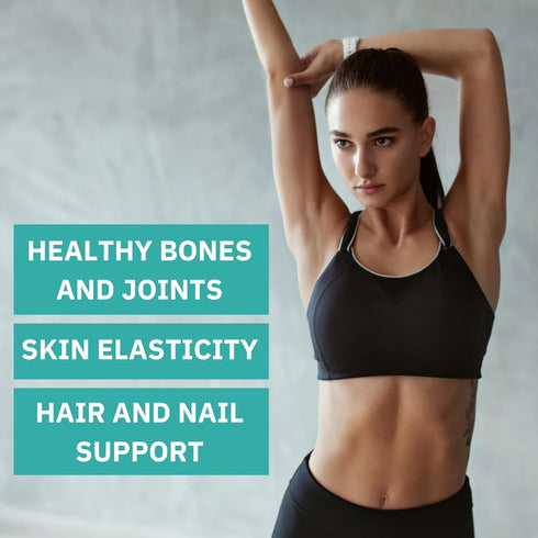 Only The Best Multi Collagen Peptides Capsules - 5X Absorption Hydrolyzed Collagen Supplement for Hair, Skin, Nails,