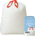 Amazon Basics Tall Kitchen Drawstring Trash Bags, Clean Fresh Scent, 13 Gallon, 45 Count, Pack of 1