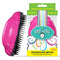 Knot Genie Detangling Hair Brush for Kids, Fairy Pink | Perfect for Curly Hair, Gently Separate Tangles