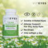 Viteyes Tear Support Eye Soothing Blend, Occasional Dry Eye Supplement, Omega-3 Fish Oil, 90 Softgels