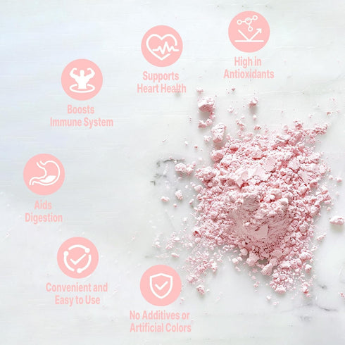 UNLEASH'D ORGANIC 16 oz Organic Pomegranate Juice Powder Pure Superfood, Rich in Antioxidants & Nutrients