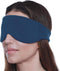 Happyluxe Escape Sleep Mask, Buttery Soft Eye Mask for Sleeping, Machine Washable, Navy Blue