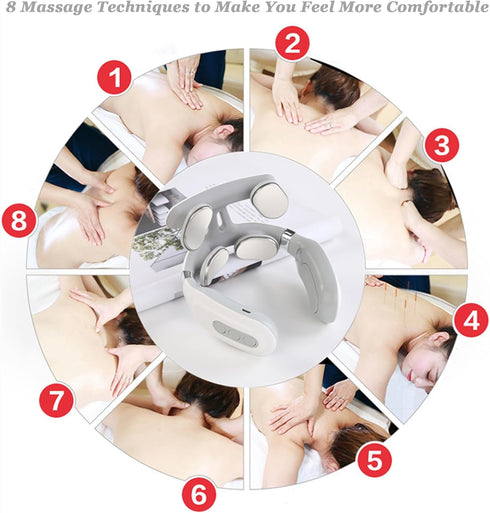 Verticlear Pro 2026 2.0 6 16 Neck Device, Neck Massager with Heat, Upgraded Pulse Technology, Modes Levels