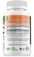 Zinc Supplements (100 Tablets) - Vegan 50mg Daily Supplement for Sensitive Stomachs, Non-GMO