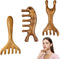 hinbkenla 3 Pcs Scalp Massage Tool,Foot Massager Tool,Wooden Scalp Massager, Massage Comb,Foot Massage