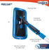 Unger ProClean Indoor Window Cleaner Tool for Window, Glass, and Mirror Cleaning, Streak-Free Results, Reusable