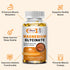 Magnesium Supplement Softgels, Easy Absorption Magnesium Glycinate 400mg with Vitamin B6, D3