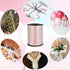 500 Yard Iridescent White Curling Ribbon, 3/16" for Balloon String, Craft Decor, Florists, Flower Decoration Wrap