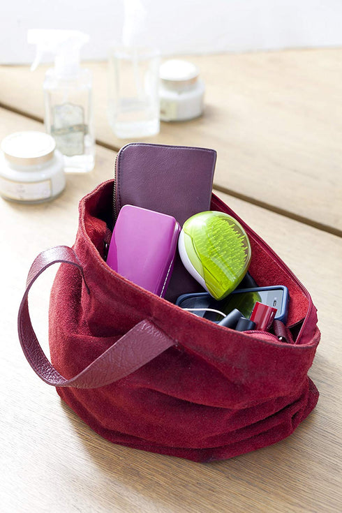 Michel Mercier Travel Hair Brush - Wet Dry Detangling Brush for Curly Hair, Compact Size for Travel