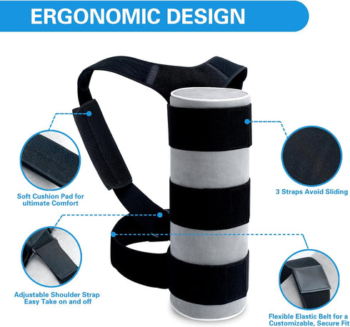 SJFFDP Side Sleep Trainer for Positional Sleep Apnea - Anti Snoring Device to Prevent Back Sleeping, Sleep Positioner