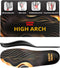 Premium High Arch Insoles, Plantar Fasciitis Comfort for Foot Pain Relief, Anti-Fatigue Orthotic Inserts for Men Women