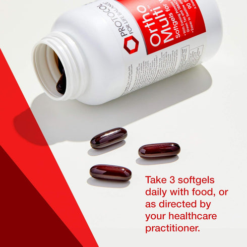 Protocol Ortho Multi Softgels for Women - Multivitamin with Cranberry, Green Tea & Evening Primrose Oil, Magnesium &