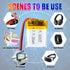 3.7V 200mAh 602025 Lipo Battery Pack, Rechargeable Lithium Polymer with PH2.0mm JST Connector