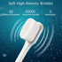 Soft Toothbrush for Sensitive Gums, Ultra Fine Brush for Adults, Pregnant, Elderly, Green Color, Pack of 2