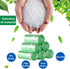 Trash Bags with Handles, 5.3 Gallon Plastic Bags for Bathroom, Kitchen, Bedroom Waste Bin, 100 Counts
