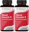 LifeSeasons Blood Nourish-R - 60 Capsules Iron Supplement for Anemia, Fatigue, Paleness & Dizziness, Non Constipating