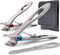 Large and Small Nail Clippers Set, Heavy Duty Stainless Steel Toenail Clippers for Thick Toenails, Men & Women