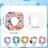 25pcs Sensor Covers for Dexcom G7, Waterproof Adhesive Over Patches Blood Sugar Monitor Patch Butterfly Print Sensor Sticker Overpatch Accessories Compatible with Dexcom G7 (5 Styles)