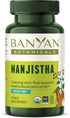 Banyan Botanicals Manjistha Tablets – Organic Skin Supplement for Natural Blood Cleanse & Lymphatic Support – 90 Tablets